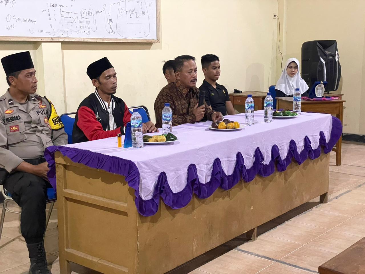 Berita Acara Perpisahan Praja IPDN dalam Kegiatan BKP di Desa Warungjeruk
